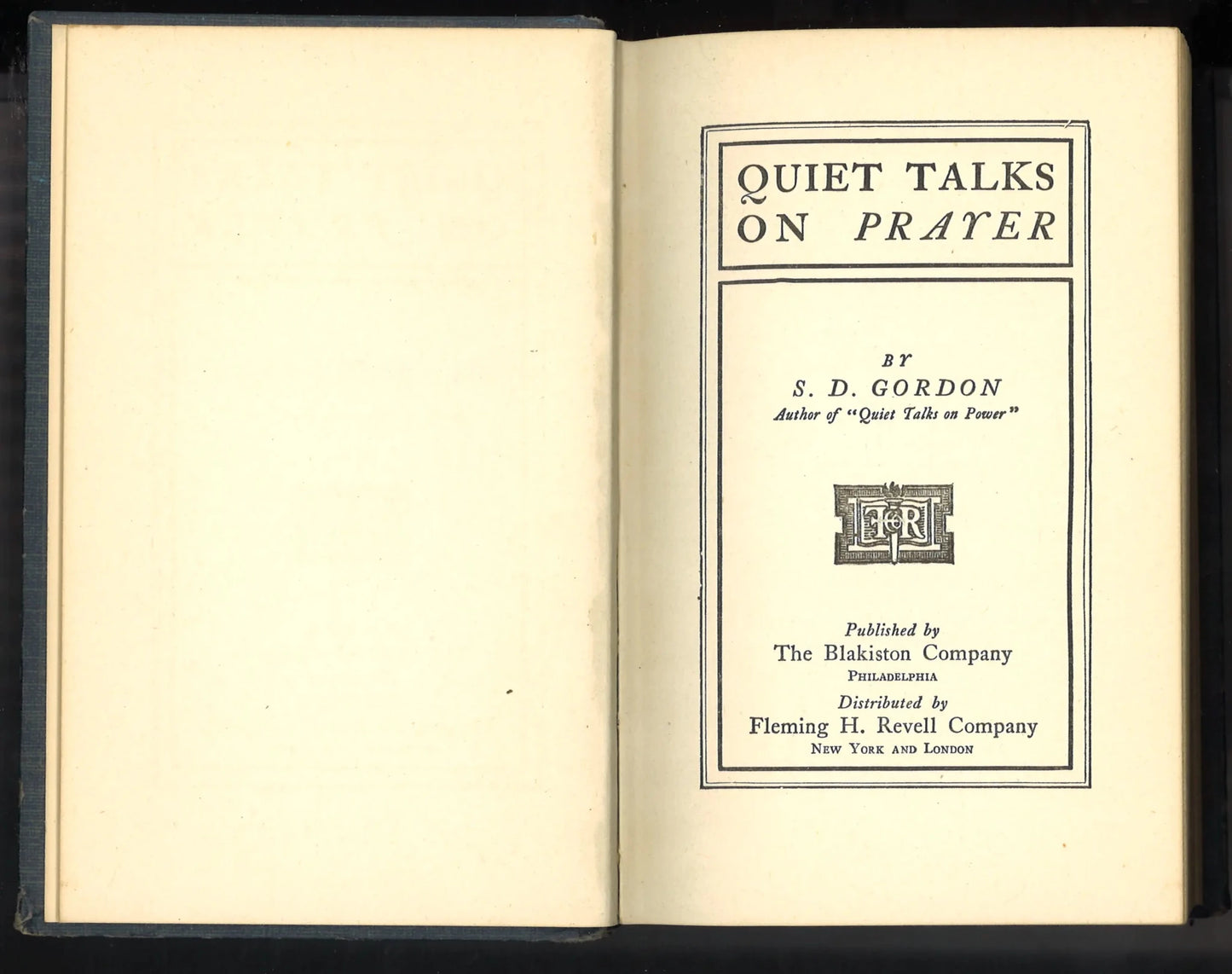 Quiet Talks on Prayer (circa 1942-1945) - The Bookstore