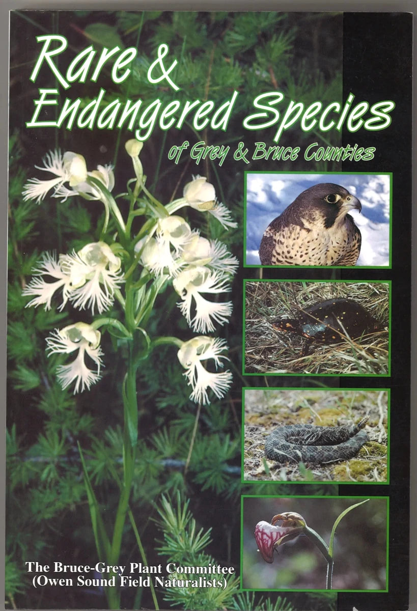 Rare and Endangered Species of Grey and Bruce Counties - The Bookstore
