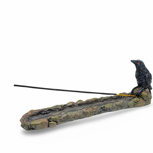 Raven Incense Burner / Stick Holder - The Bookstore