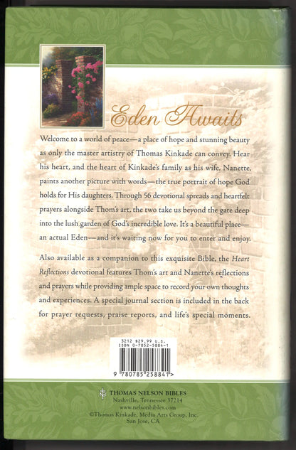 Reflections from the Heart of God: Devotional Bible for Women - New King James Version