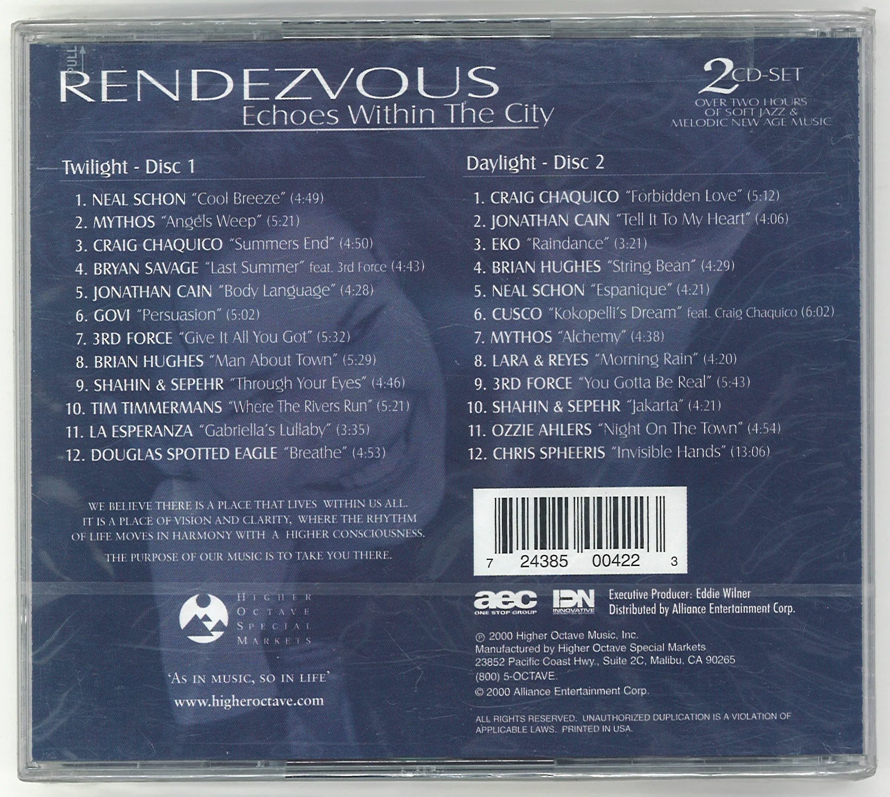 Rendezvous: Echoes Within The City CD Various