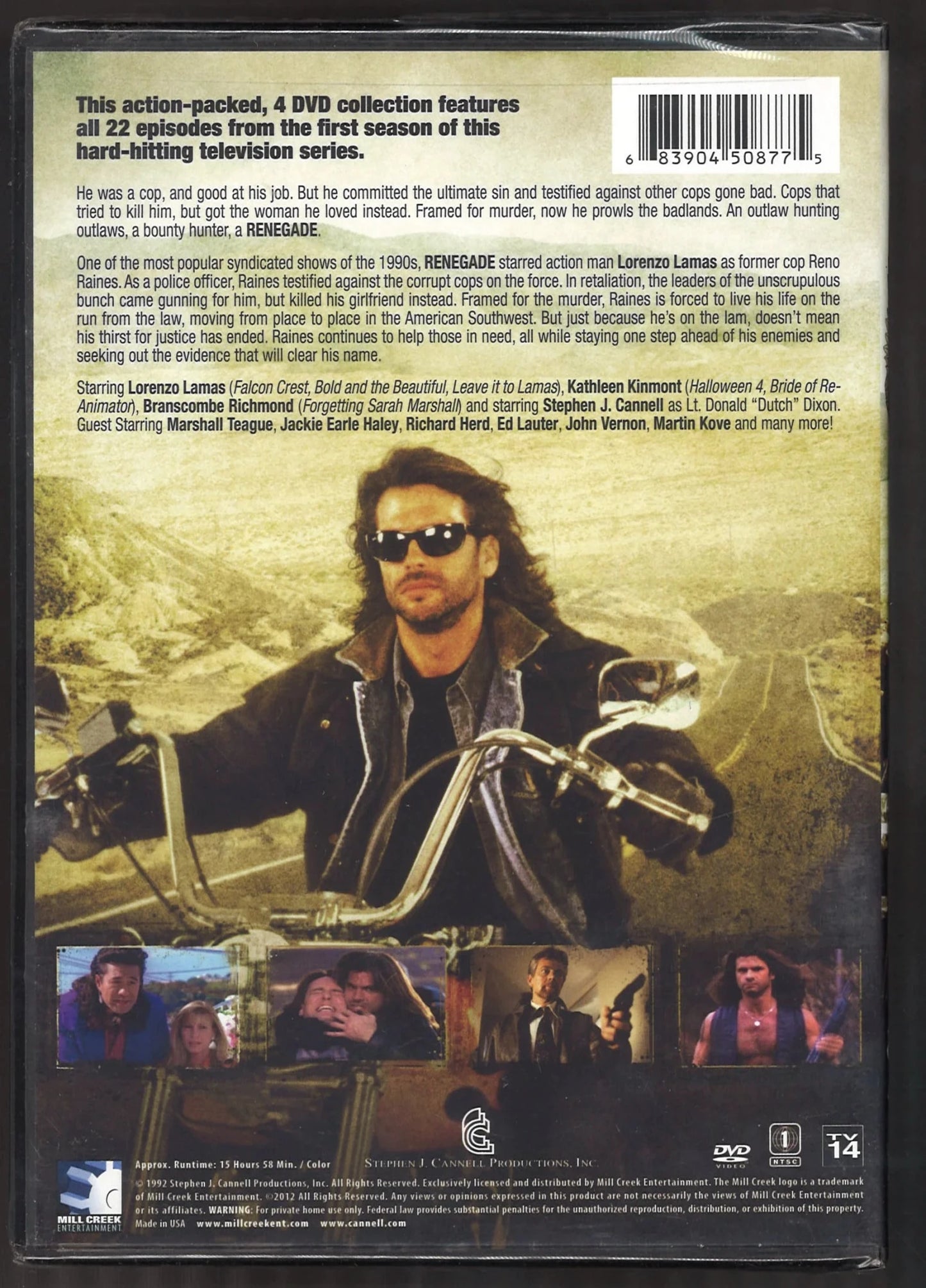 Renegade: The Complete First Season DVD - The Bookstore