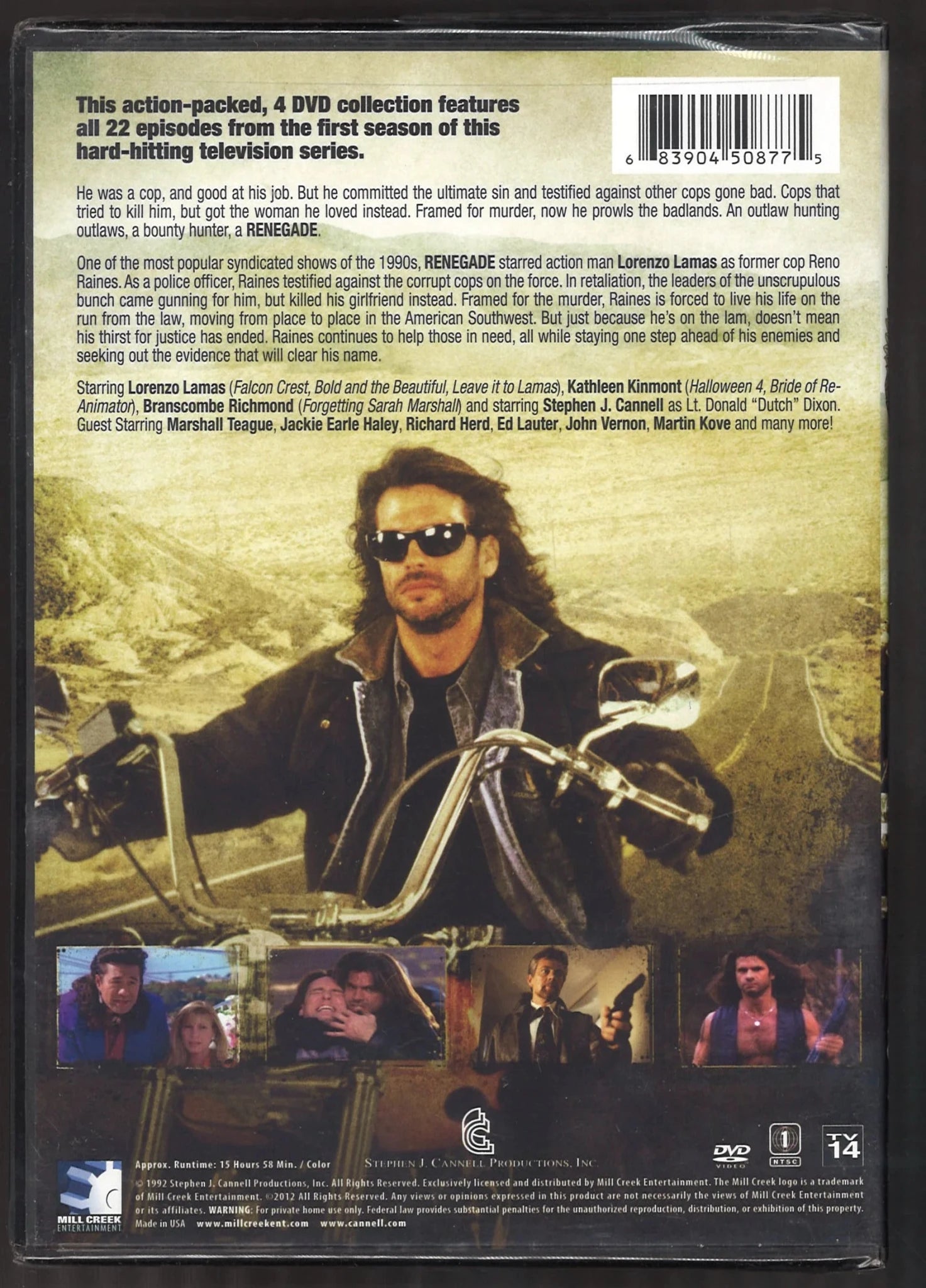 Renegade: The Complete First Season DVD - The Bookstore