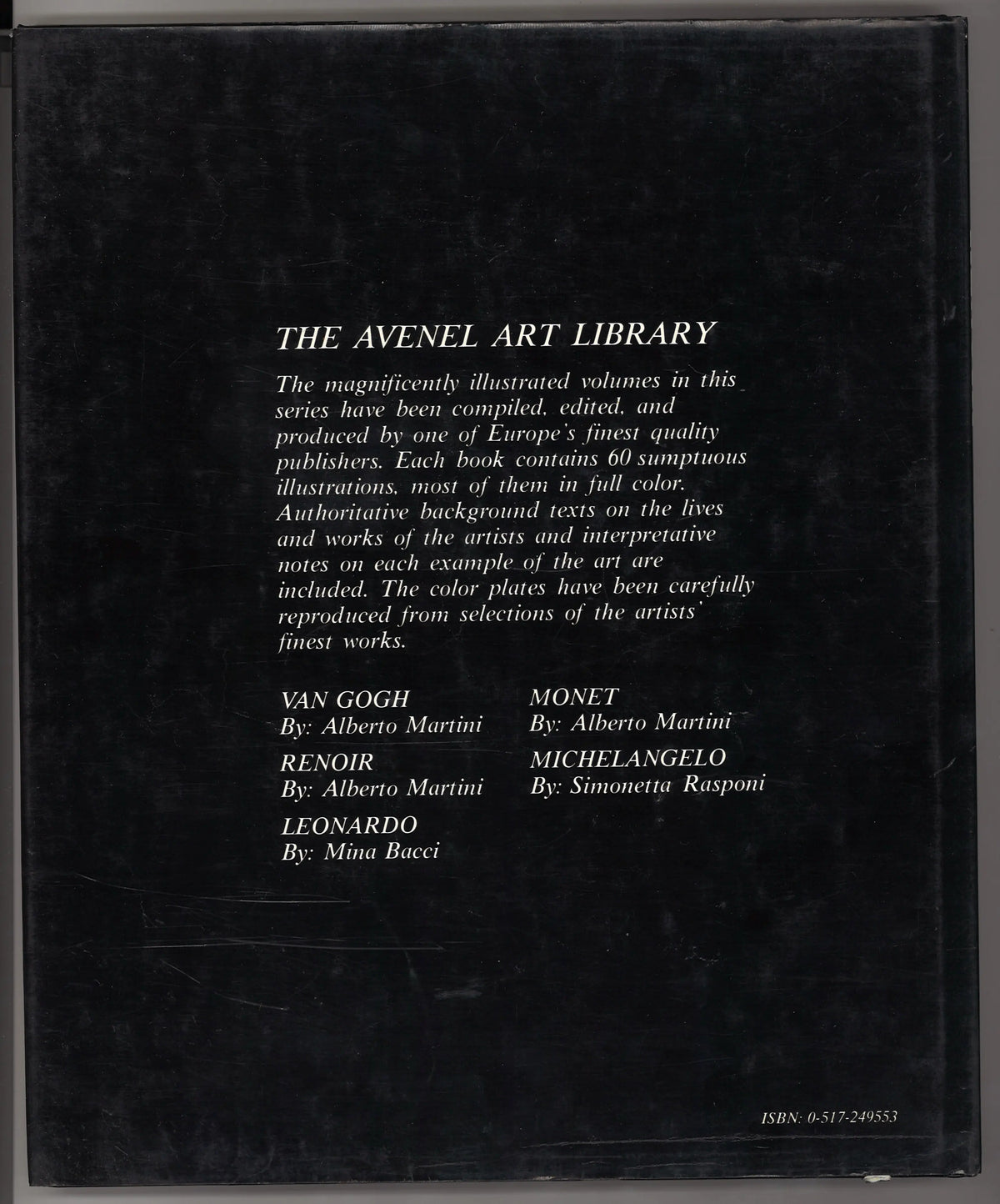 Renoir by Alberto Martini – 1978 First U.S. Edition – Avenel Art Library