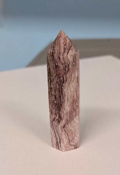 Rhodochrosite Tower: Crystal for Love, Healing & Emotional Balance Czzjsan