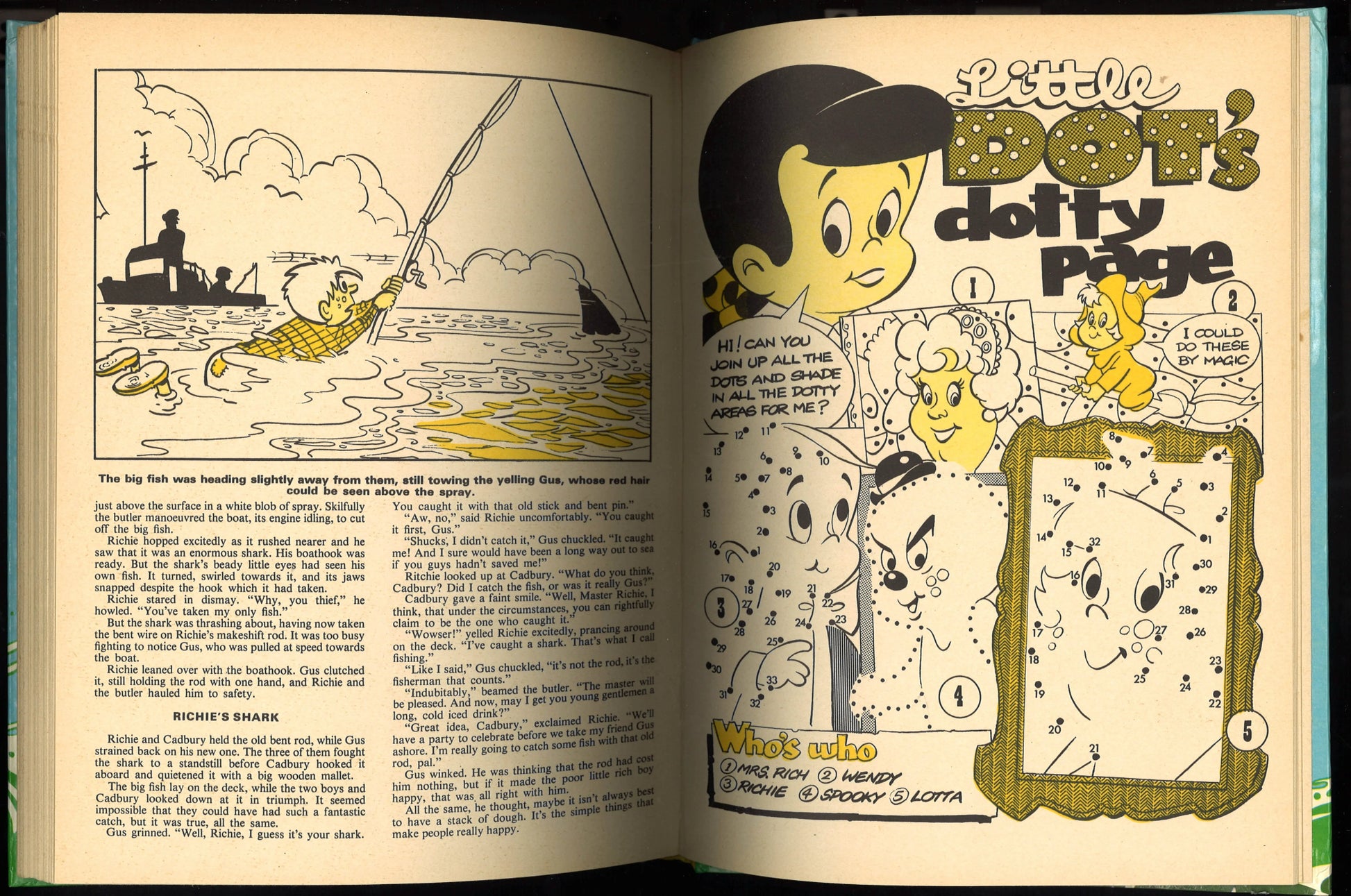 Richie Rich Annual featuring Little Dot and Little Lotta (1973) - The Bookstore