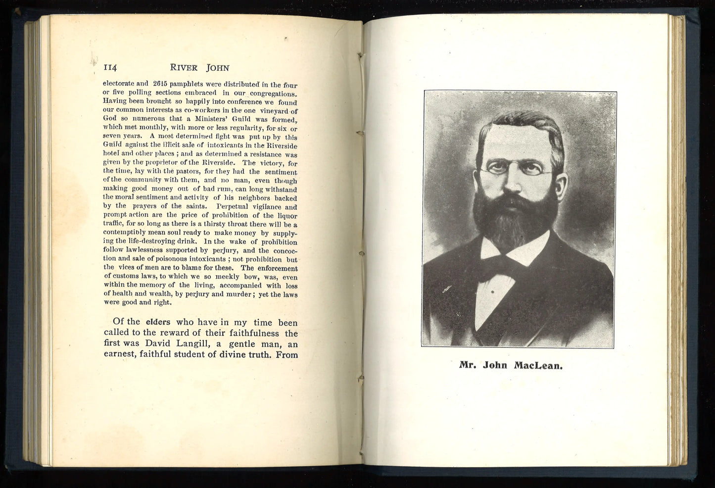 River John: Its Pastors and People (1911) First Edition