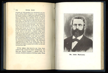 River John: Its Pastors and People (1911) First Edition