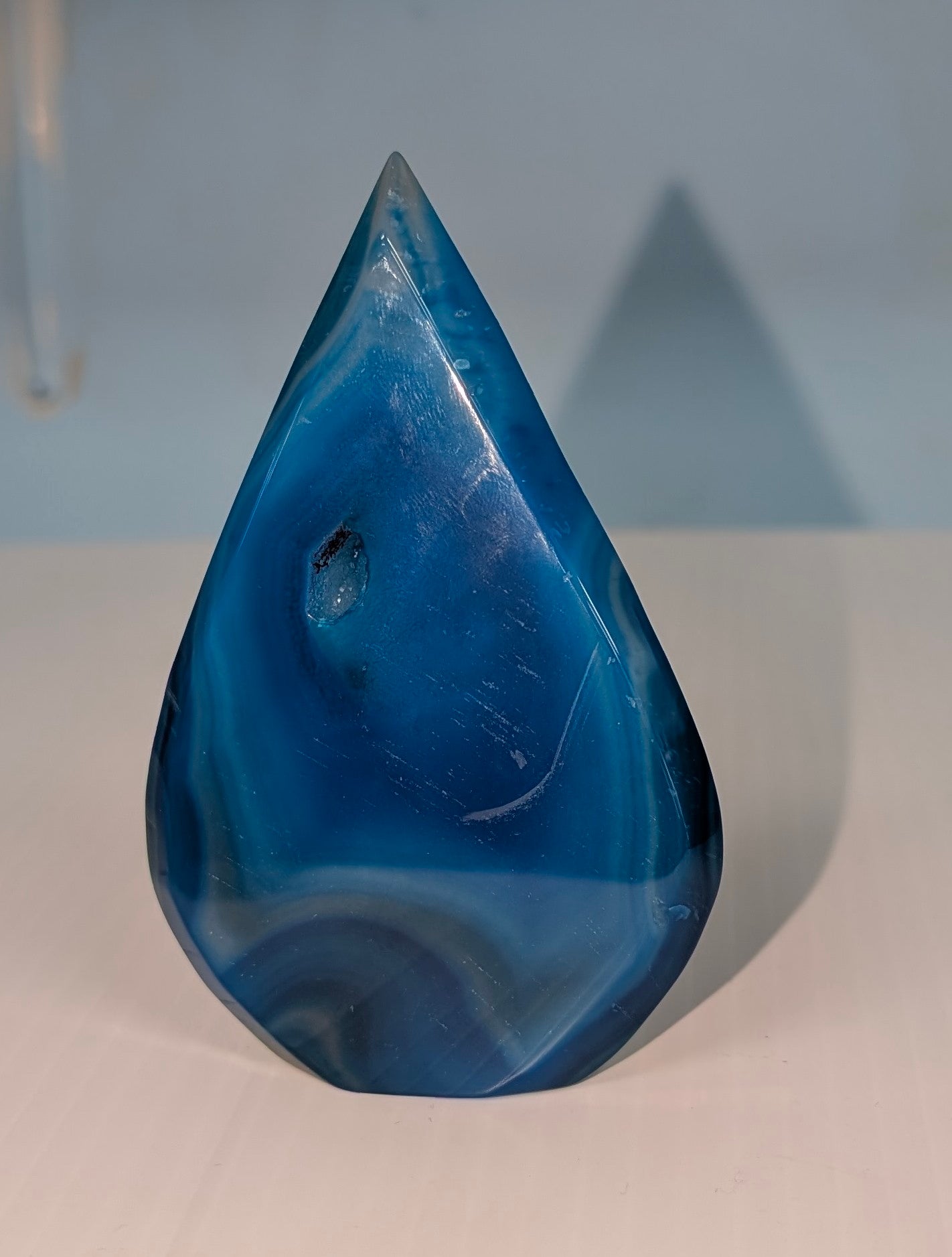 Blue Agate Water Drop
