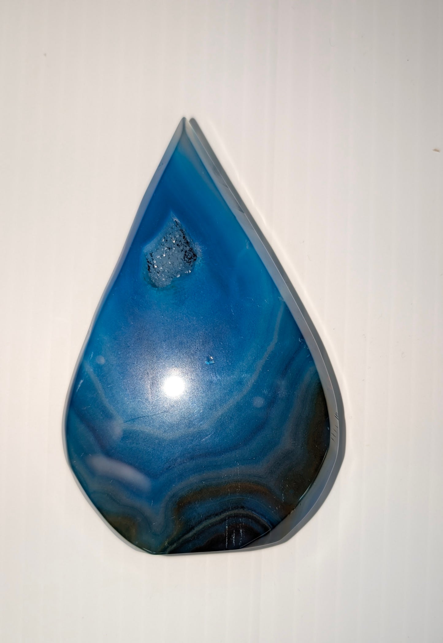 Blue Agate Water Drop