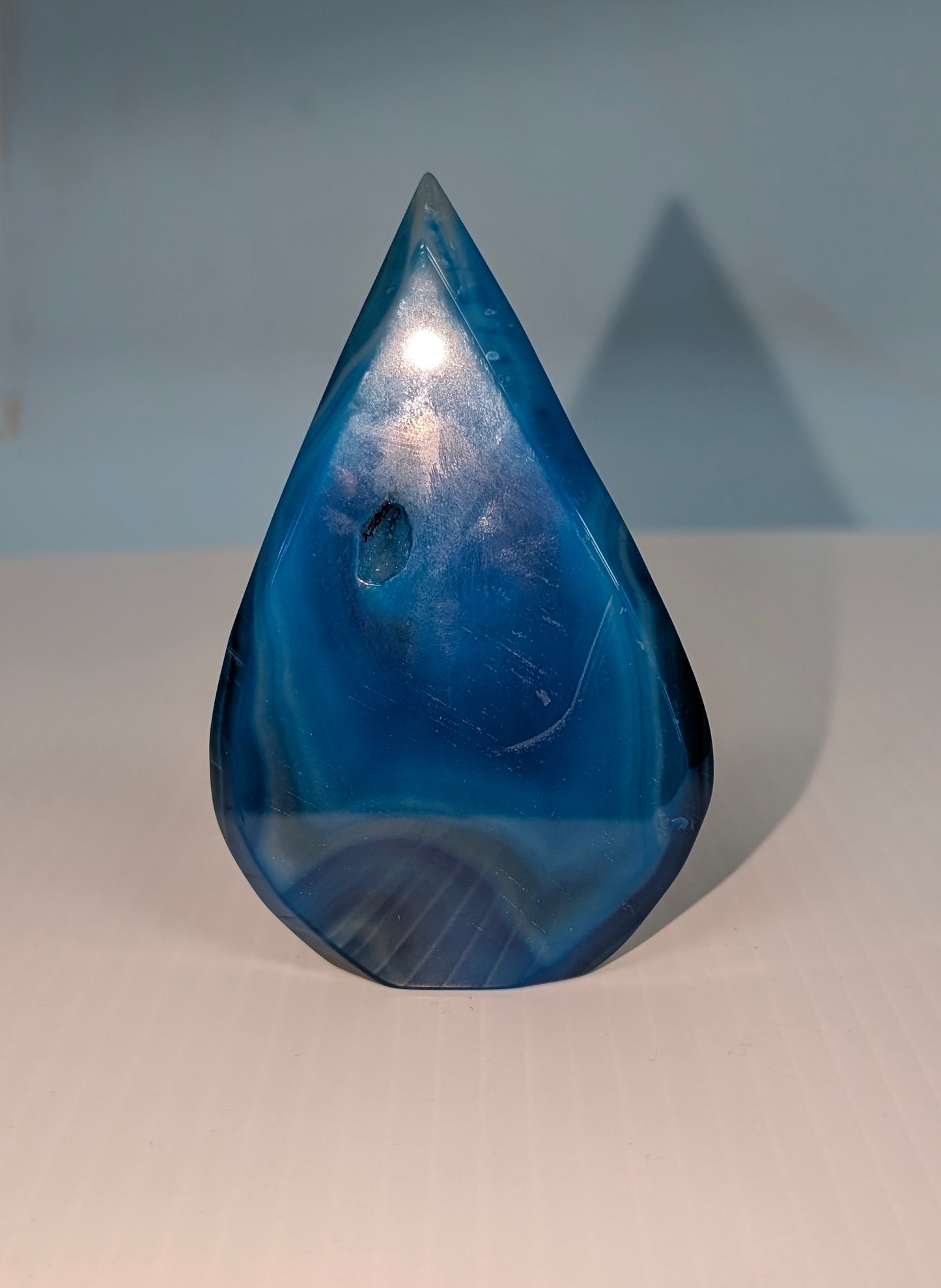 Blue Agate Water Drop