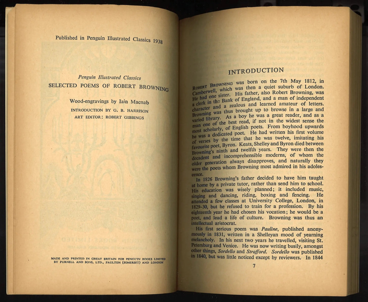 Robert Browning Selected Poems - The Bookstore