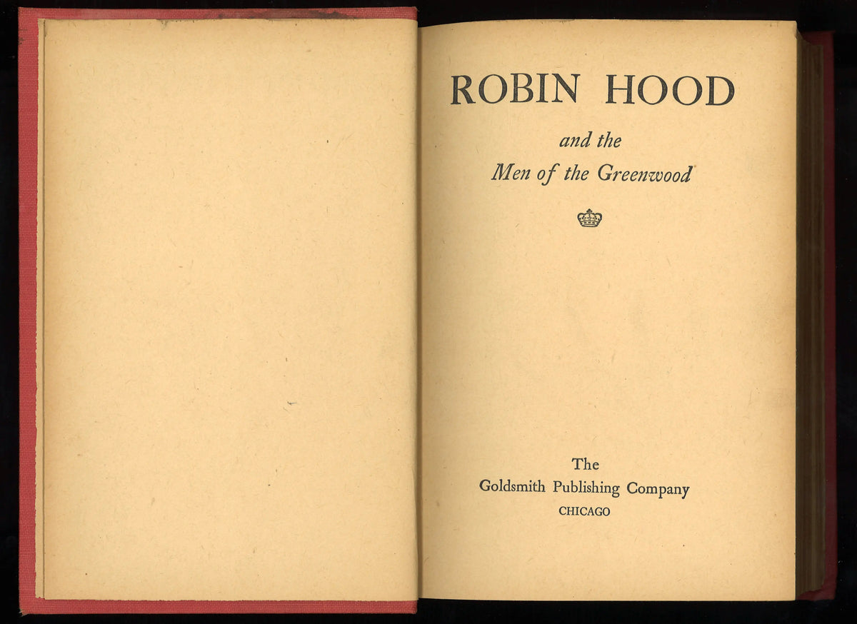 Robin Hood and The Men of The Greenwood (circa 1930)