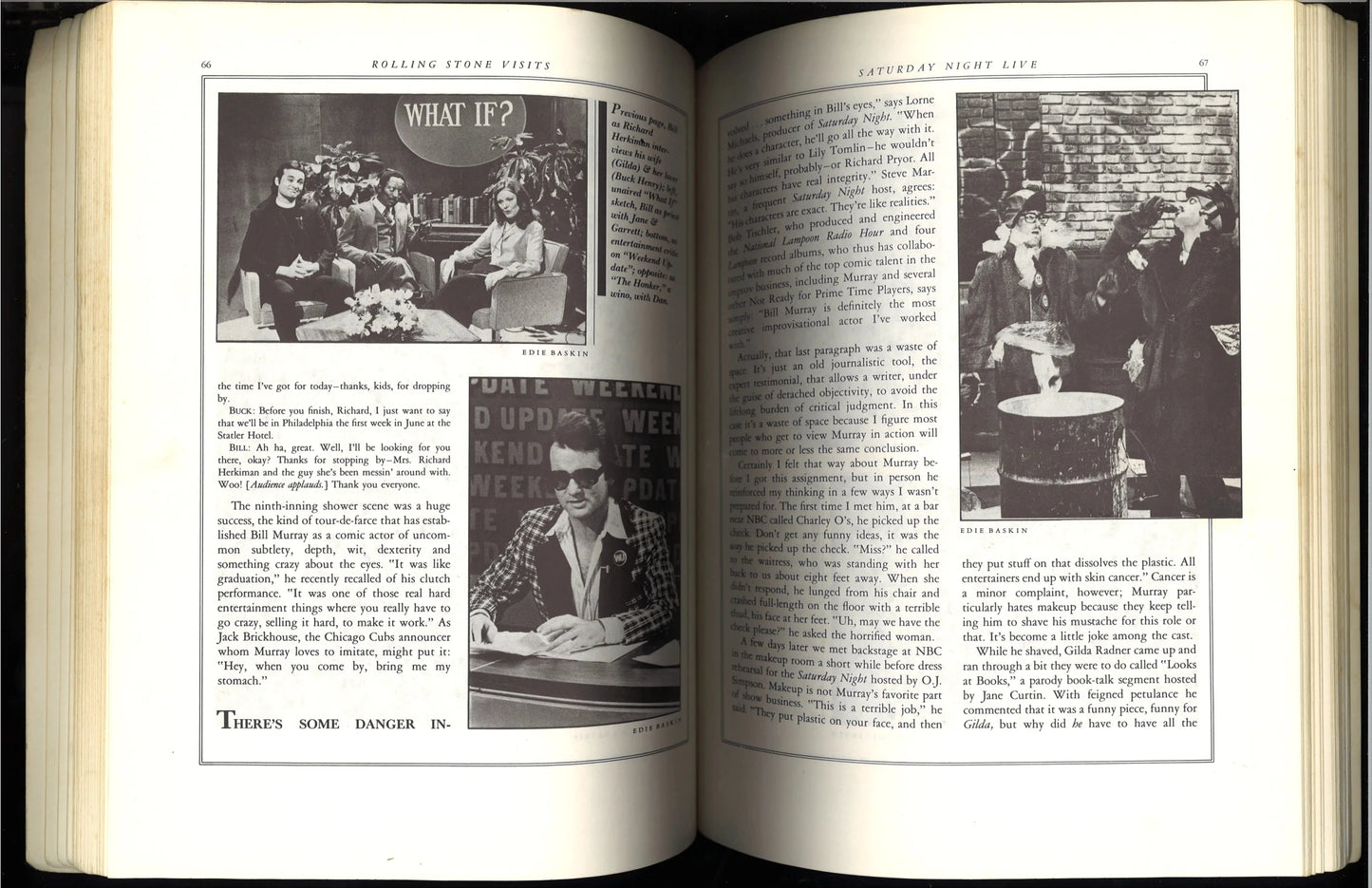 Rolling Stone Visits Saturday Night Live (1979) - The Bookstore