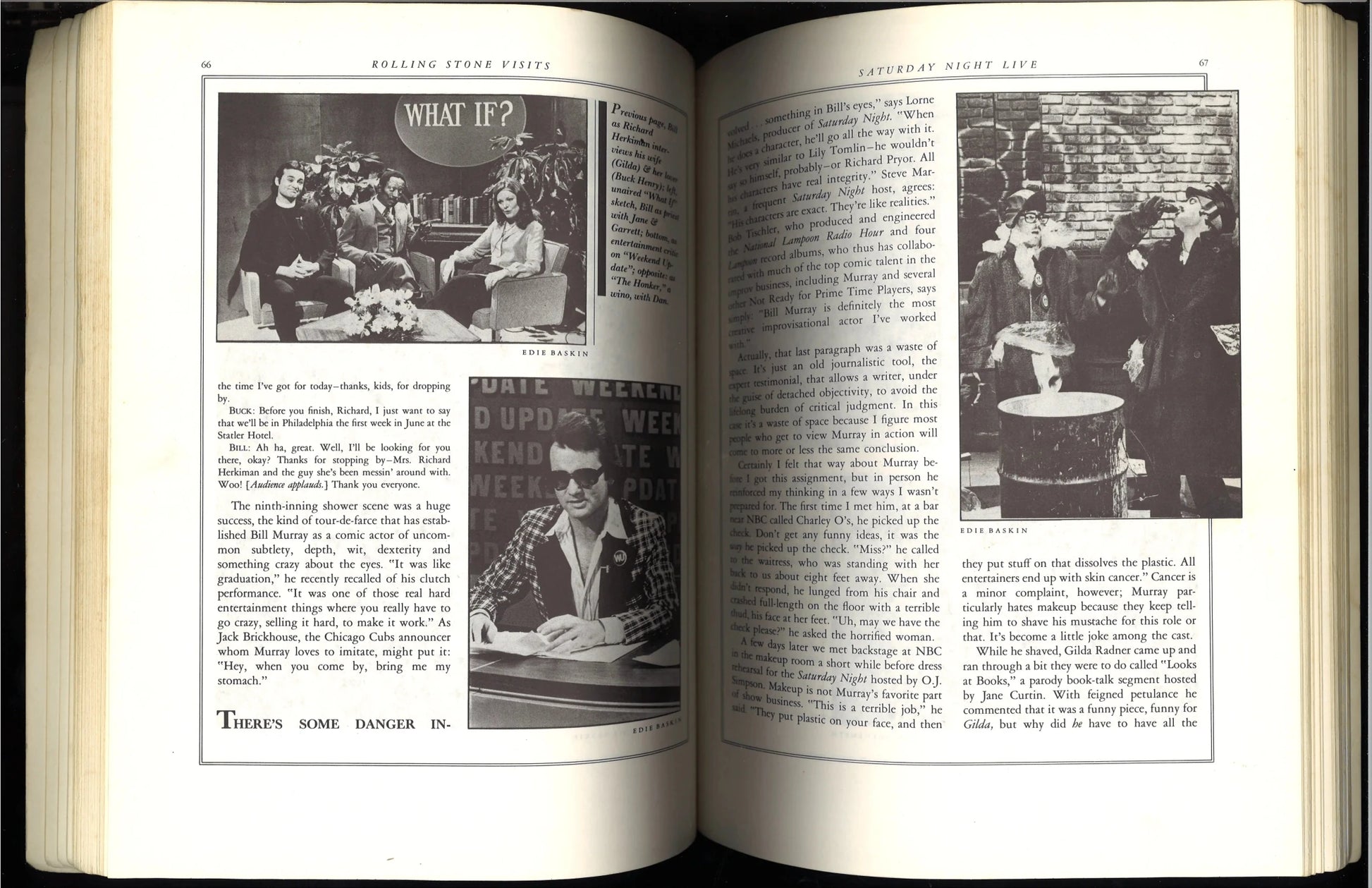 Rolling Stone Visits Saturday Night Live (1979) - The Bookstore
