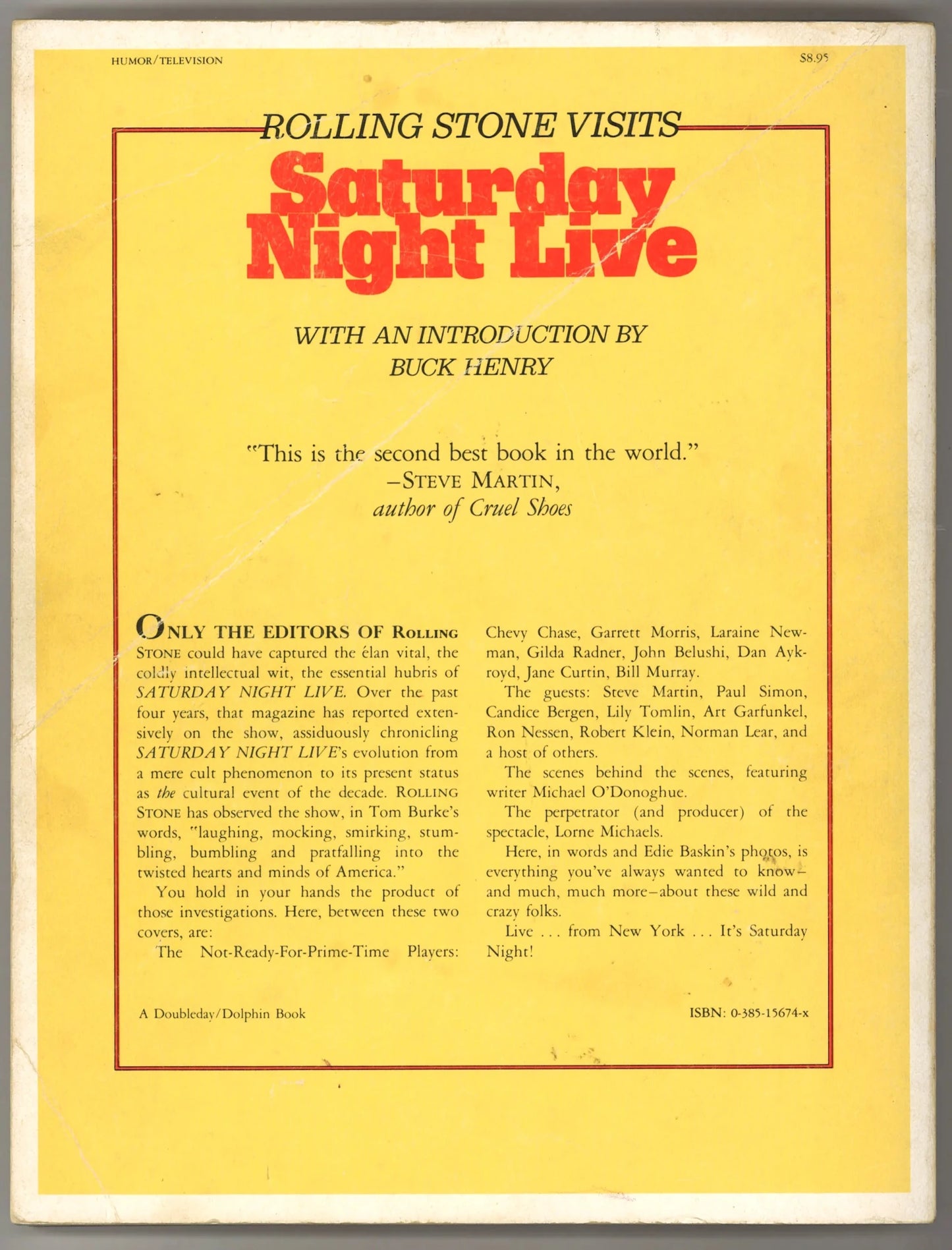 Rolling Stone Visits Saturday Night Live (1979) - The Bookstore