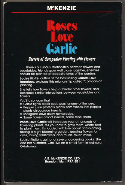Roses Love Garlic: Secrets of Companion Planting with Flowers - The Bookstore