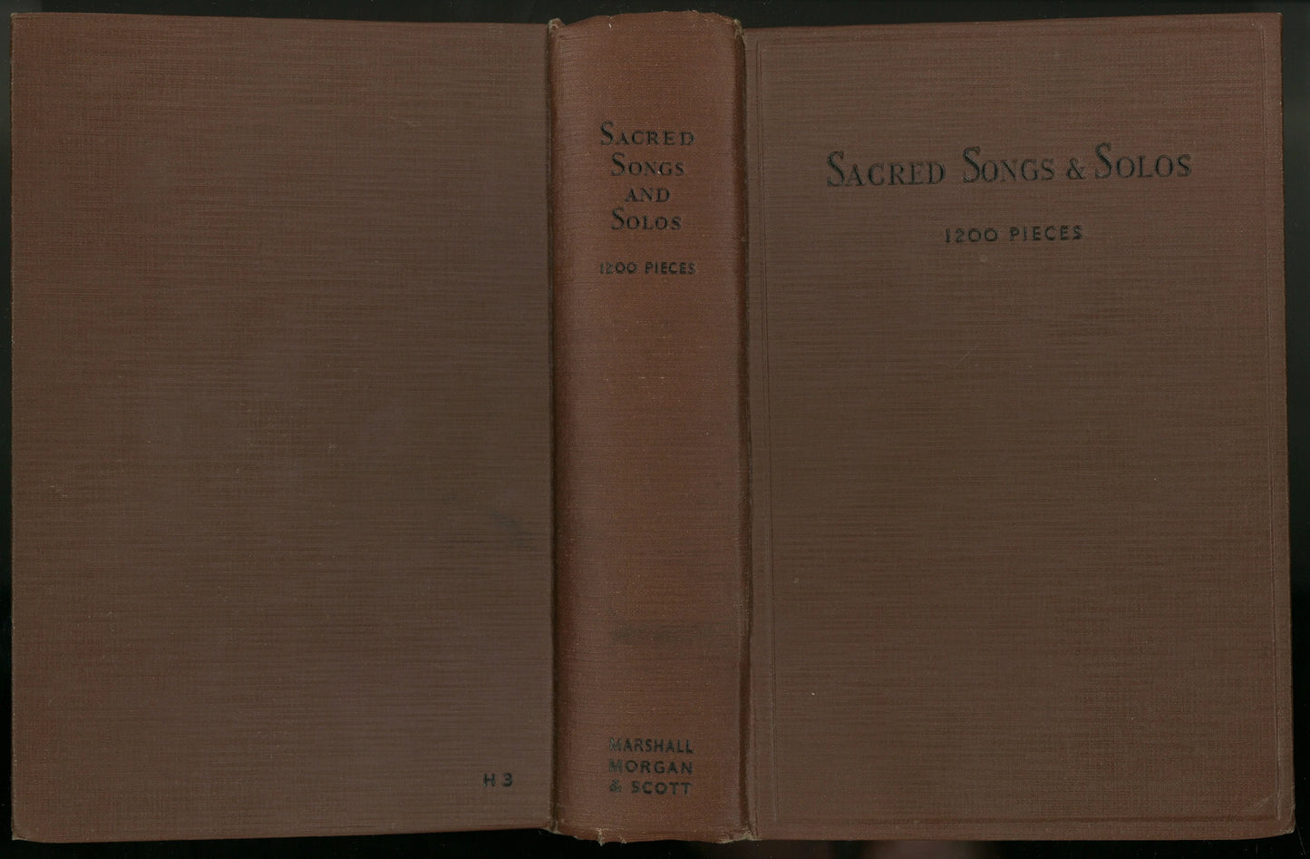 Sacred Songs and Solos - 1200 Pieces - The Bookstore