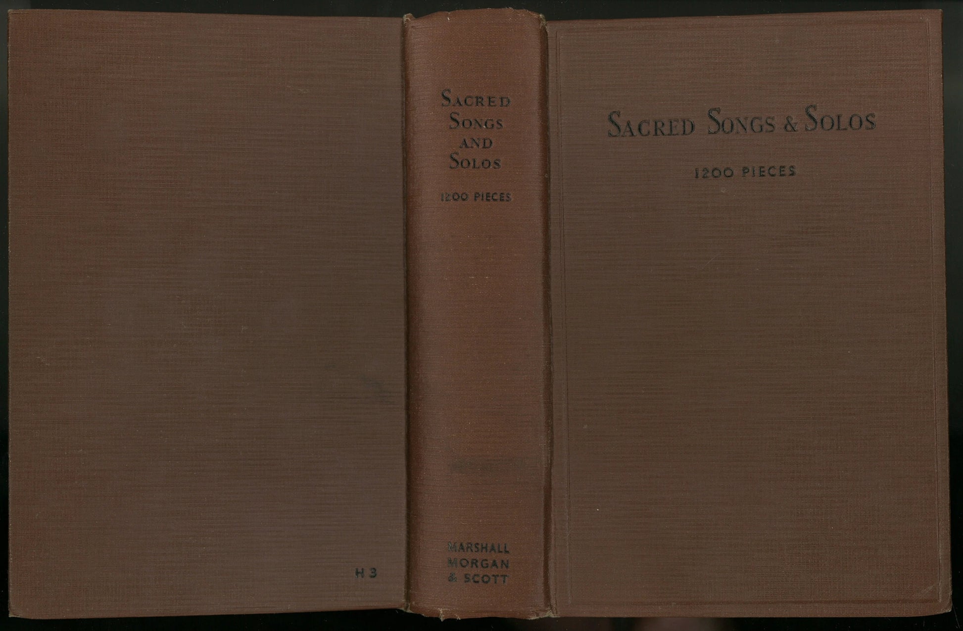 Sacred Songs and Solos - 1200 Pieces - The Bookstore