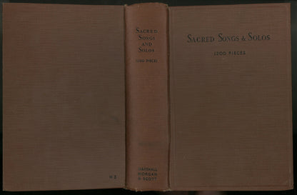Sacred Songs and Solos - 1200 Pieces - The Bookstore