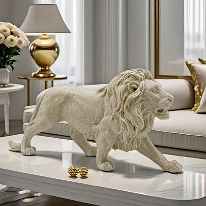 Sandstone Lion Statue