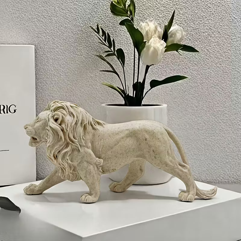 Sandstone Lion Statue