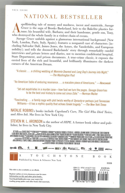 Savage Grace (Movie Tie - in): The True Story of Fatal Relations in a Rich and Famous American Family - The Bookstore