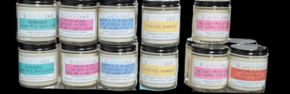 sCANDLEous All - Natural Scented Soy Candles - The Bookstore