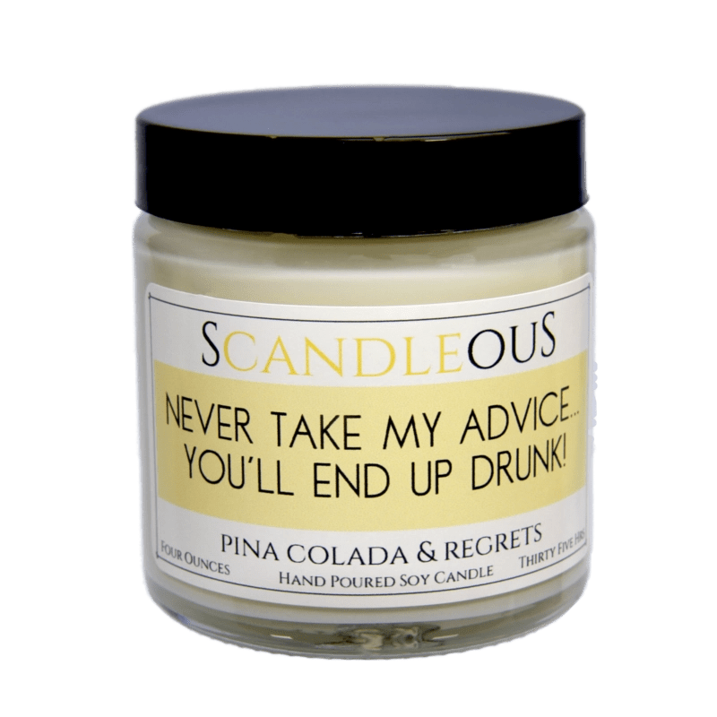 sCANDLEous All - Natural Scented Soy Candles - The Bookstore