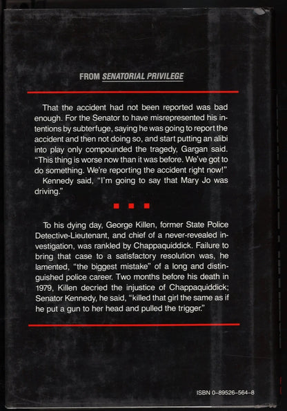 Senatorial Privilege: The Chappaquiddick Cover-Up - The Bookstore