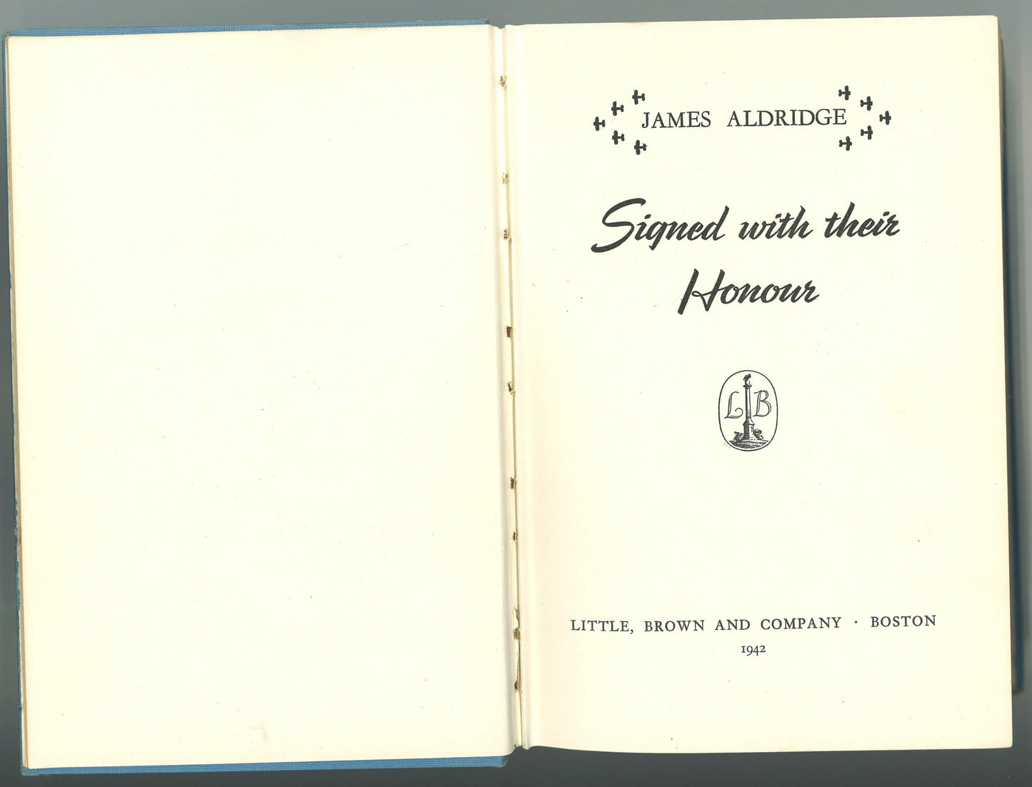 Signed With Their Honour - The Bookstore
