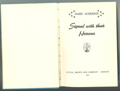 Signed With Their Honour - The Bookstore