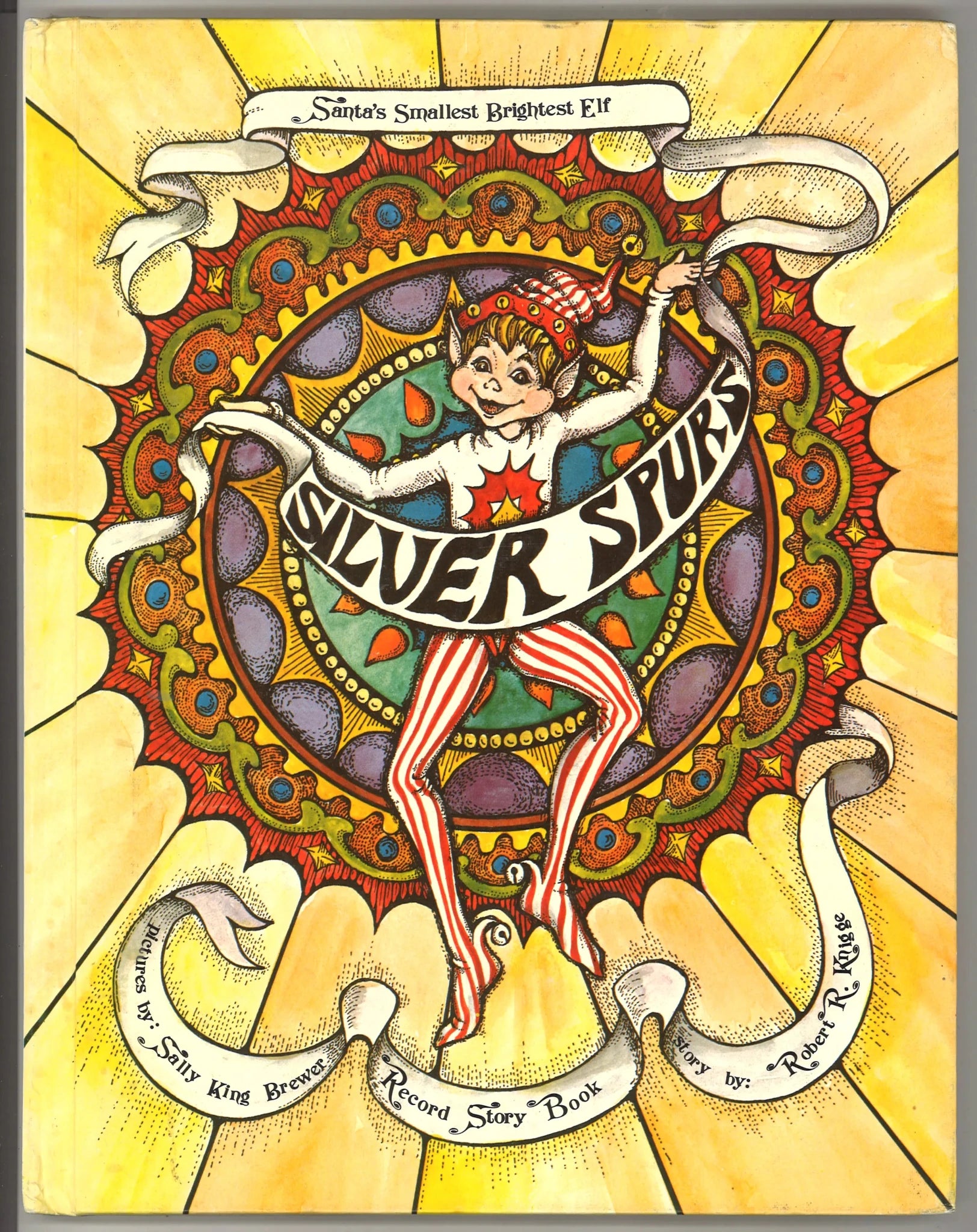 Silver Spurs: Santa's Smallest, Brightest Elf - Record Story Book (No Record) - The Bookstore