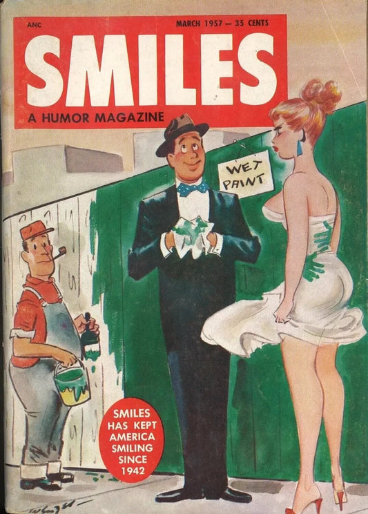 Smiles a Humor Magazine No. 82 - The Bookstore