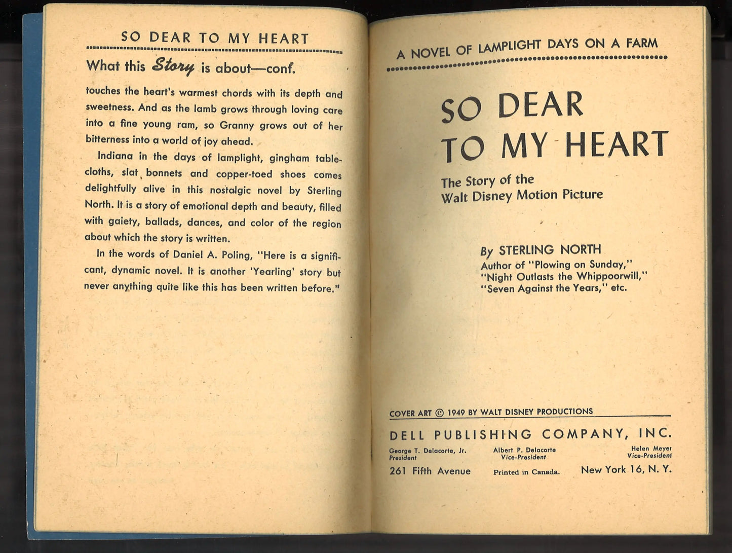 So Dear To My Heart