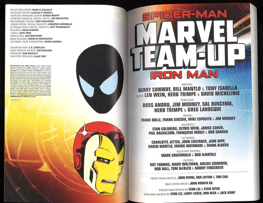 Spider-Man/Iron Man Marvel Team-Up - The Bookstore