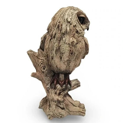 Spirit Animal Owl in Rotten Driftwood Look - The Bookstore