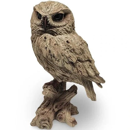 Spirit Animal Owl in Rotten Driftwood Look - The Bookstore