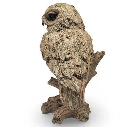 Spirit Animal Owl in Rotten Driftwood Look - The Bookstore