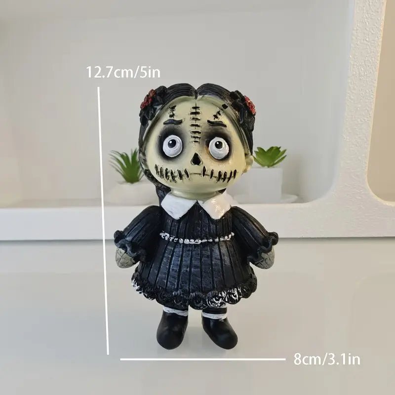 Spooky Voodoo Girl Figurine - The Bookstore