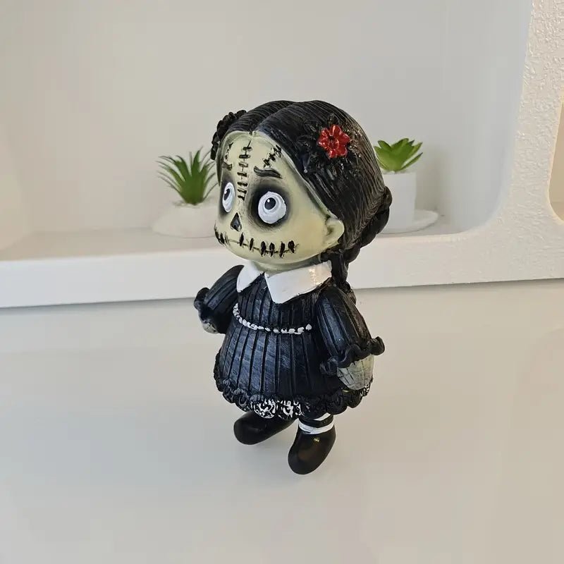 Spooky Voodoo Girl Figurine - The Bookstore