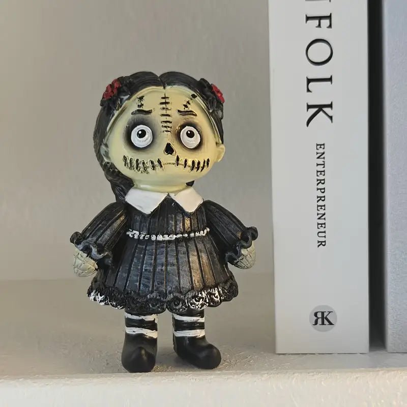 Spooky Voodoo Girl Figurine - The Bookstore