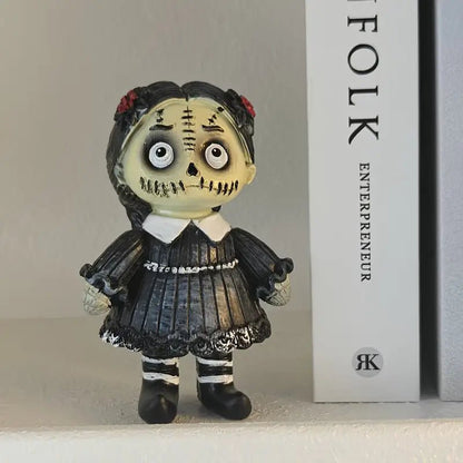 Spooky Voodoo Girl Figurine - The Bookstore