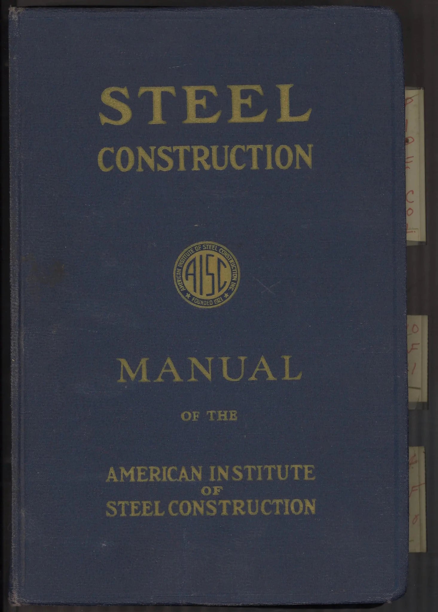 Steel Construction Manual of The American Institute of Steel Construction (5th Edition) - The Bookstore
