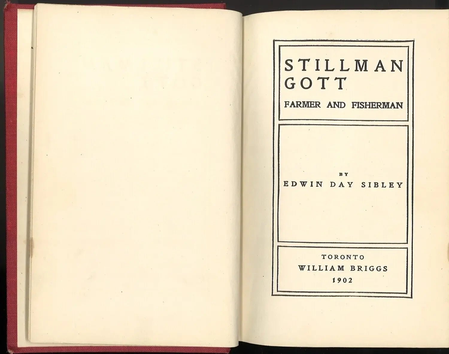 Stillman Gott: Farmer and Fisherman by Edwin Day Sibley - The Bookstore