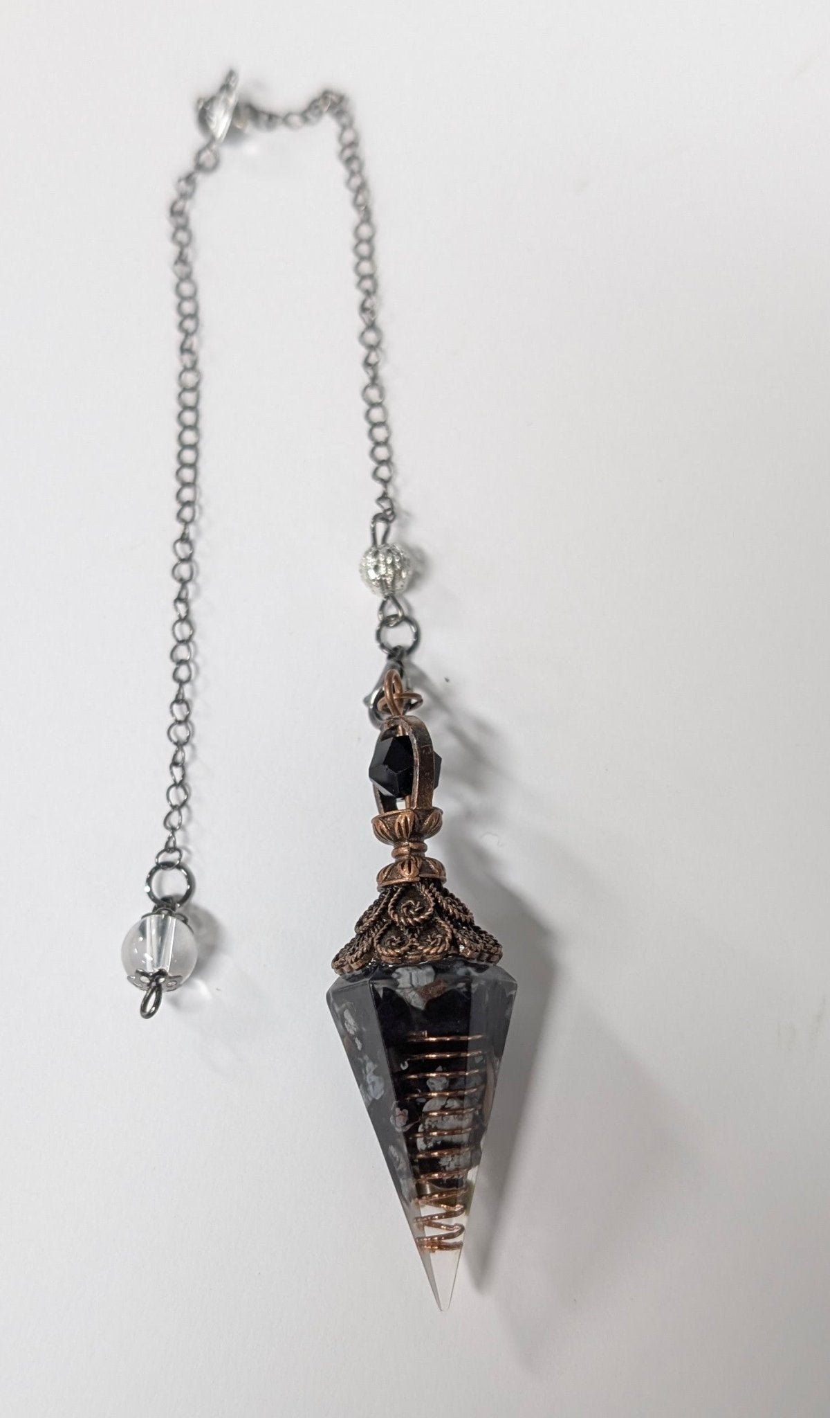 Stone Bead Orgonite Pendulums - The Bookstore