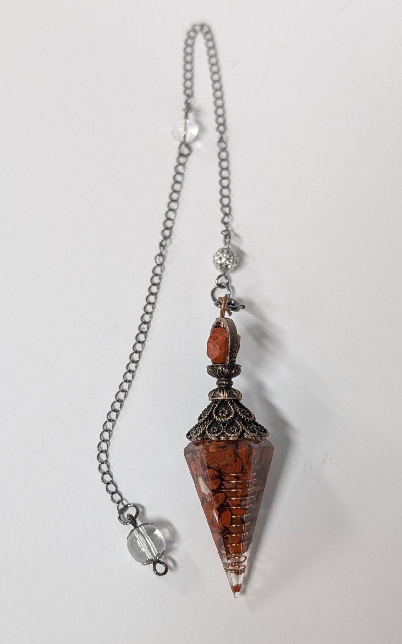 Stone Bead Orgonite Pendulums - The Bookstore