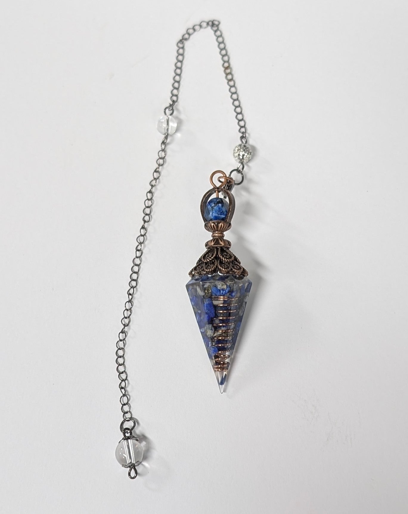 Stone Bead Orgonite Pendulums - The Bookstore