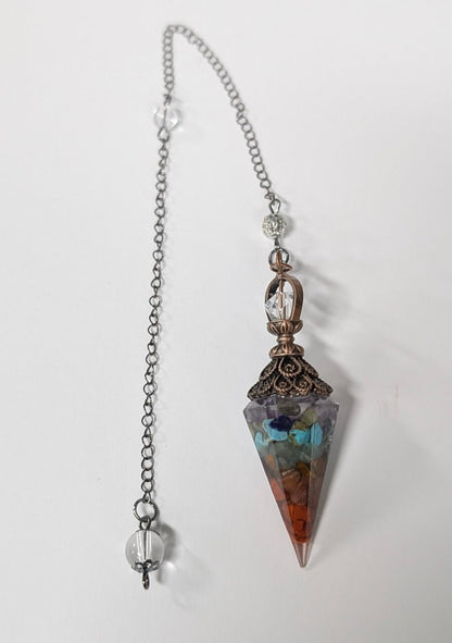 Stone Bead Orgonite Pendulums - The Bookstore
