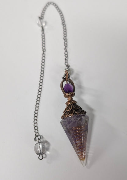 Stone Bead Orgonite Pendulums - The Bookstore
